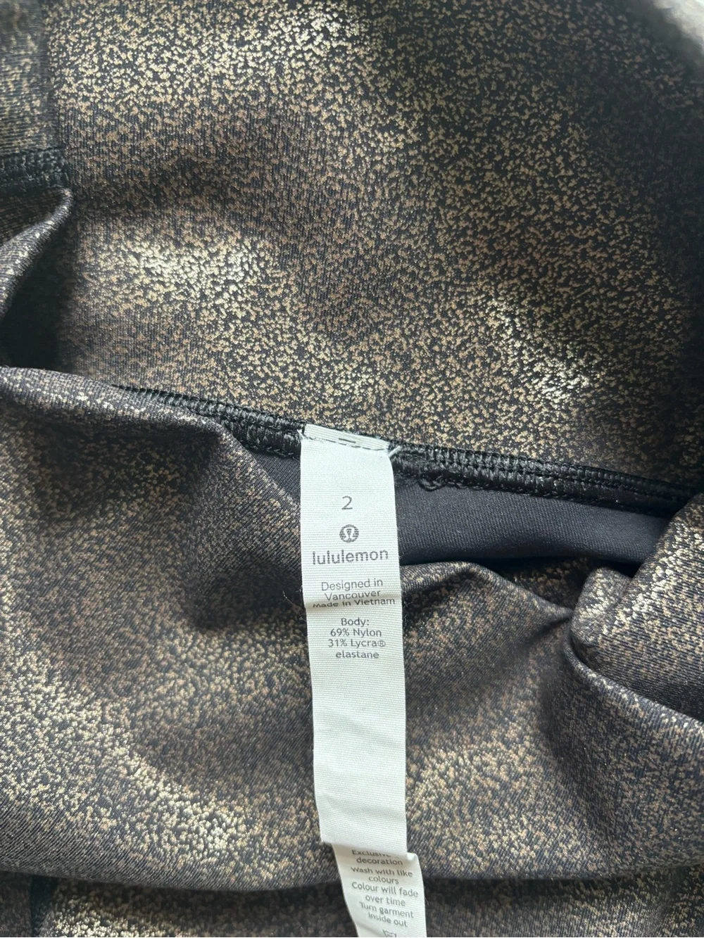 Lululemon Wunder Under High-Rise Tight *Foil 28